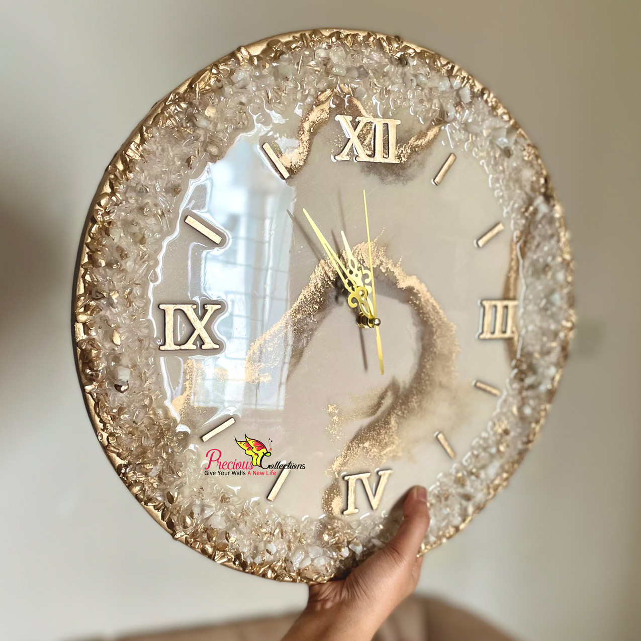 Epoxy Resin Decoration Clock