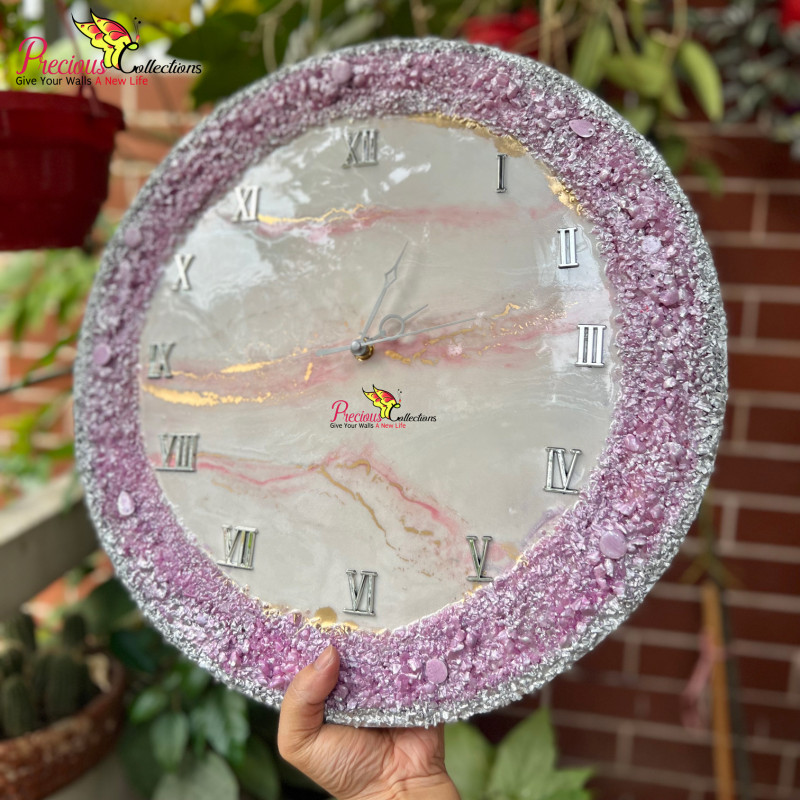 Epoxy Resin Decoration Clock