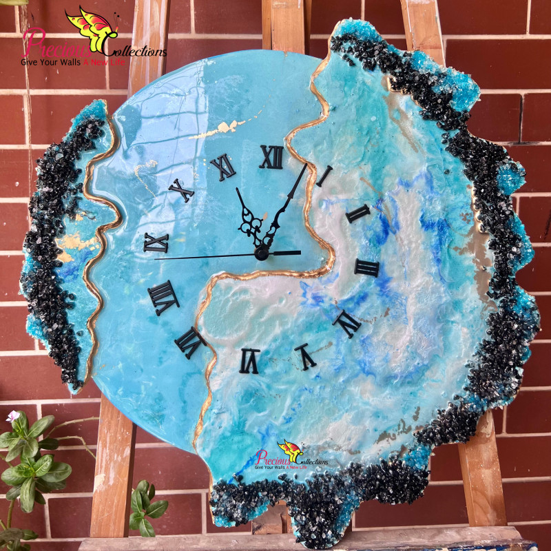 Epoxy Resin Decoration Clock