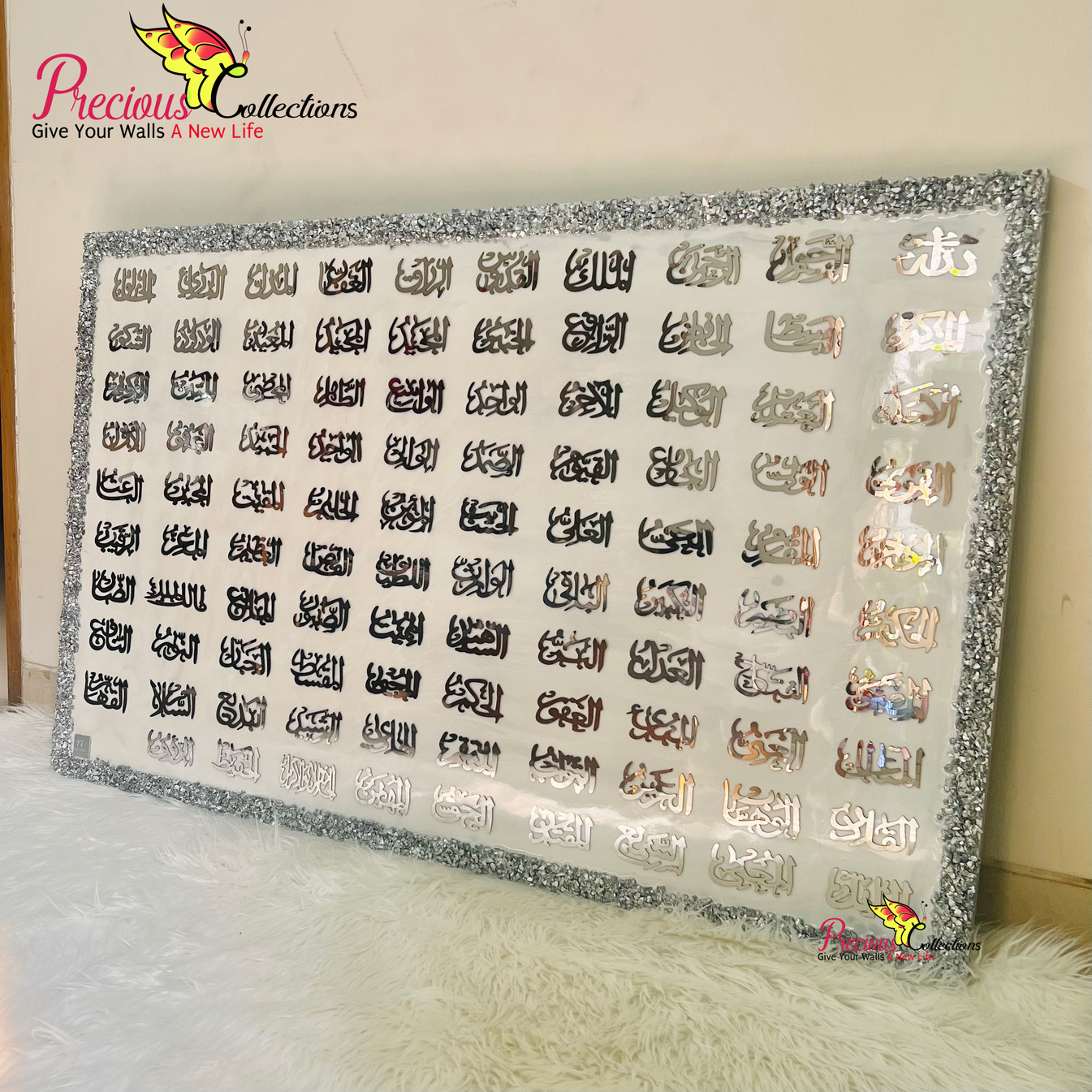 Epoxy Resin Calligraphy Painting