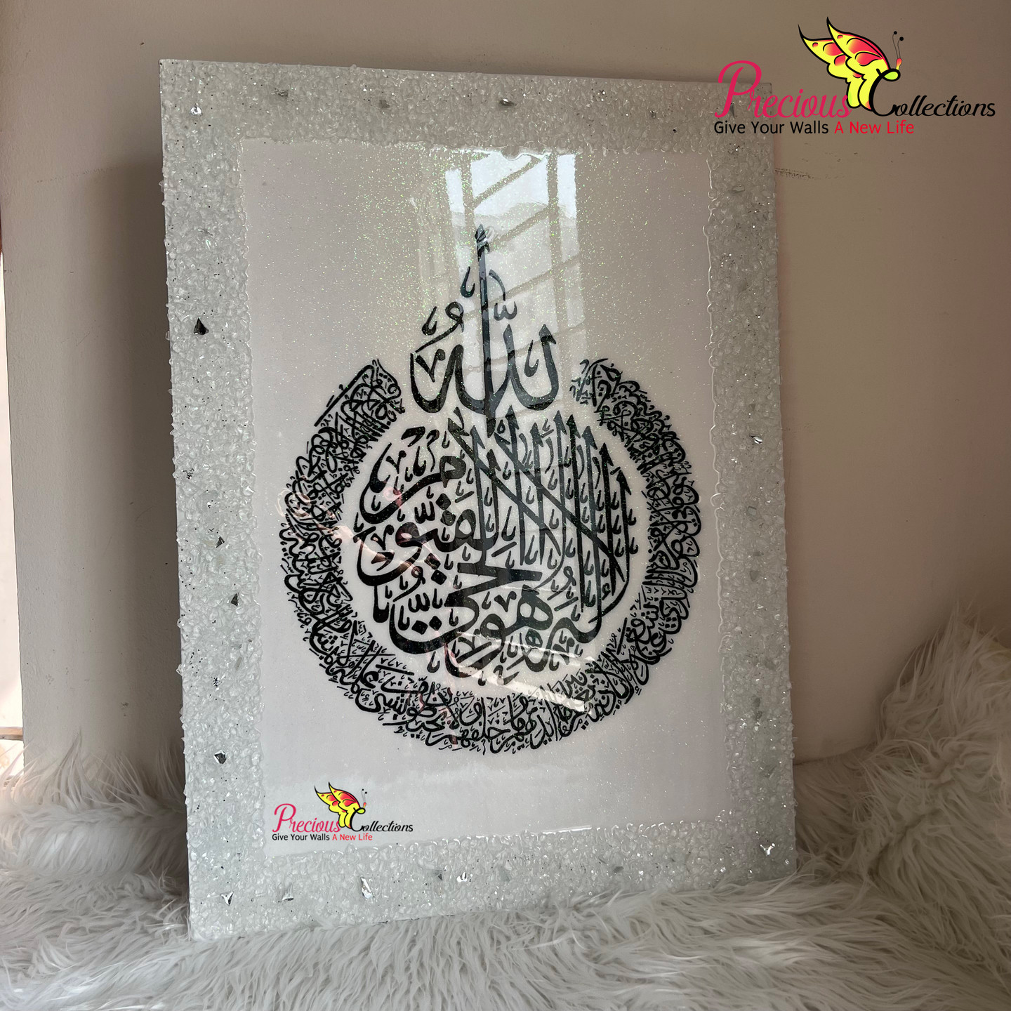 Epoxy Resin Calligraphy Painting